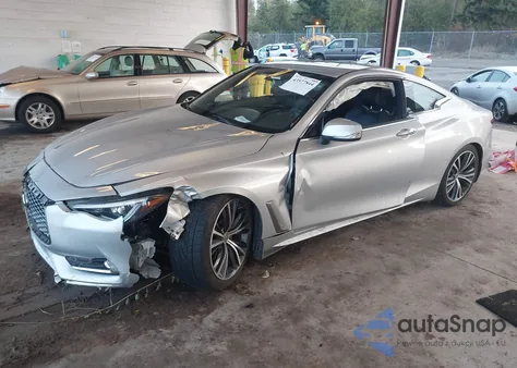 2017 Infiniti Q60 2.0T из США, поврежденный, VIN JN1CV7EKXHM111096